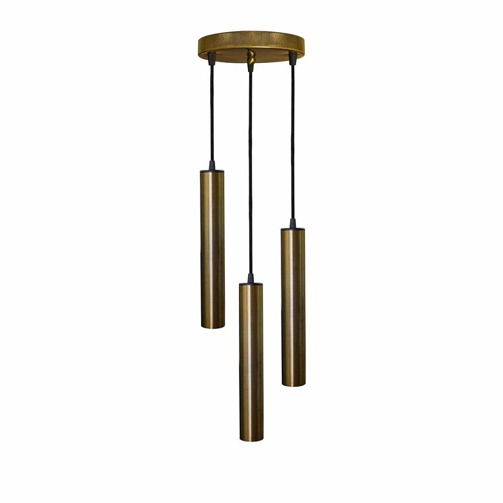 Светильник подвесной трубка 3-Е27 Tube NL 3522-3R BN Киев - изображение 1