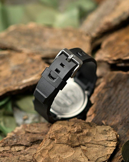 Skmei Чоловічий водостійкий тактичний годинник Skmei black Одеса - фото 8