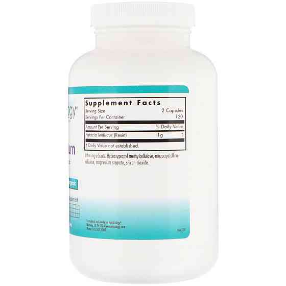 Смола мастикового дерева Nutricology Mastic Gum 240 вег капс Київ