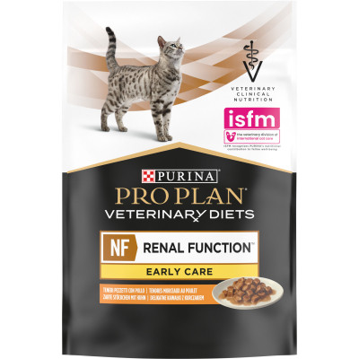Вологий корм для кішок Purina Pro Plan Veterinary Diets NF Renal Function Early Care З куркою 10 x 85 г (7613287873934) Вінниця - фото 8
