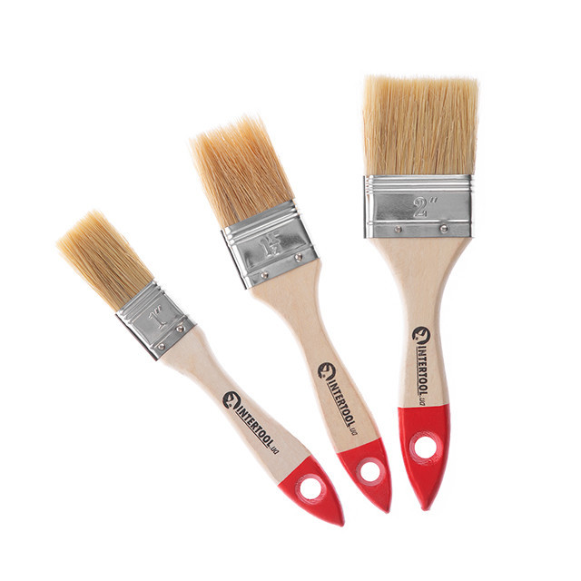 Набір пензлів флейцевих, 3 шт. (25, 38, 50 мм) INTERTOOL KT-1003 Киев - изображение 8