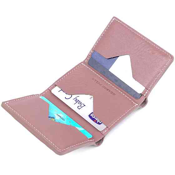 Чудове жіноче портмоне Grande Pelle 11575 Рожевий Київ