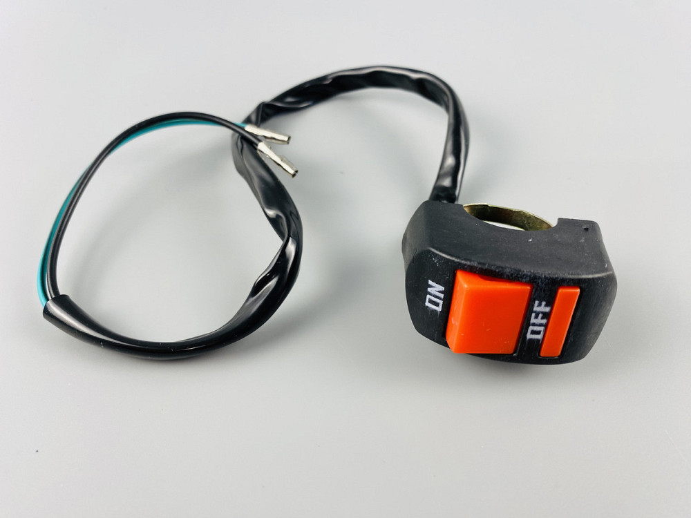 Вимикач універсальний ON-OFF, хомутного типу, диметр 22 мм, 12V/10A, дріт 30 см Мукачево - фото 2