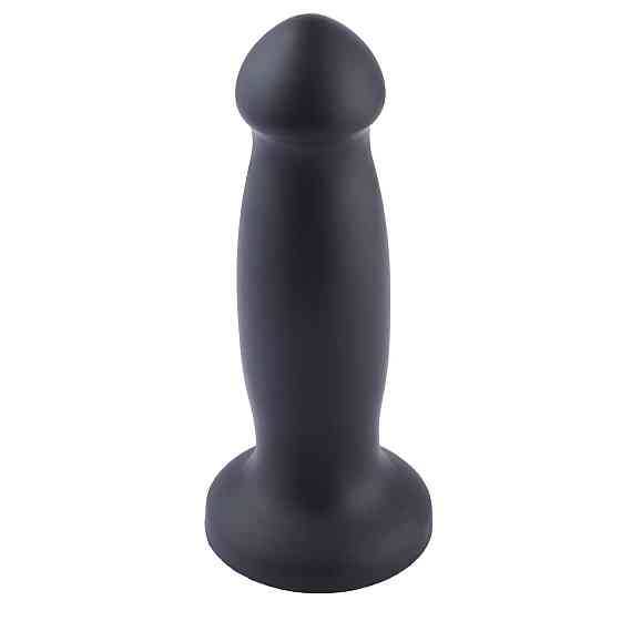 Силіконовий фалоімітатор для секс-машин Hismith 7.2" Black Silicone Anal Dildo, система KlicLok Sex Aura Київ