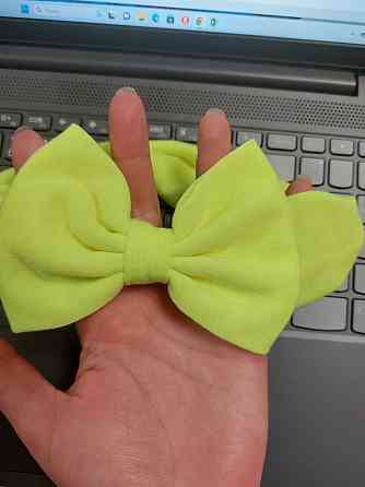 Повязка на голову детская широкая one size салатовый Киев