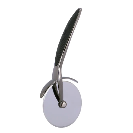 Ніж для піци цинковий сплав з TPR вставкою на ручці KAMILLE Житомир - фото 3