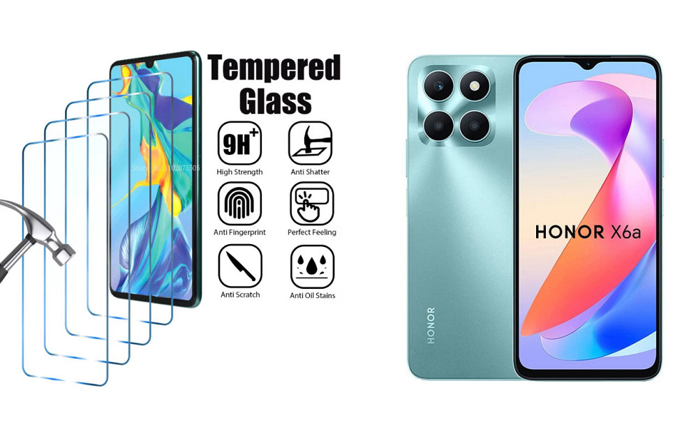 Защитное стекло ArmorGlass для Honor X6a – устойчивое к царапинам и ударам Киев - изображение 1