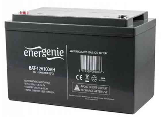 Акумуляторна батарея EnerGenie 12 В 100 AH (BAT-12V100AH) ( 19910 ) Харків