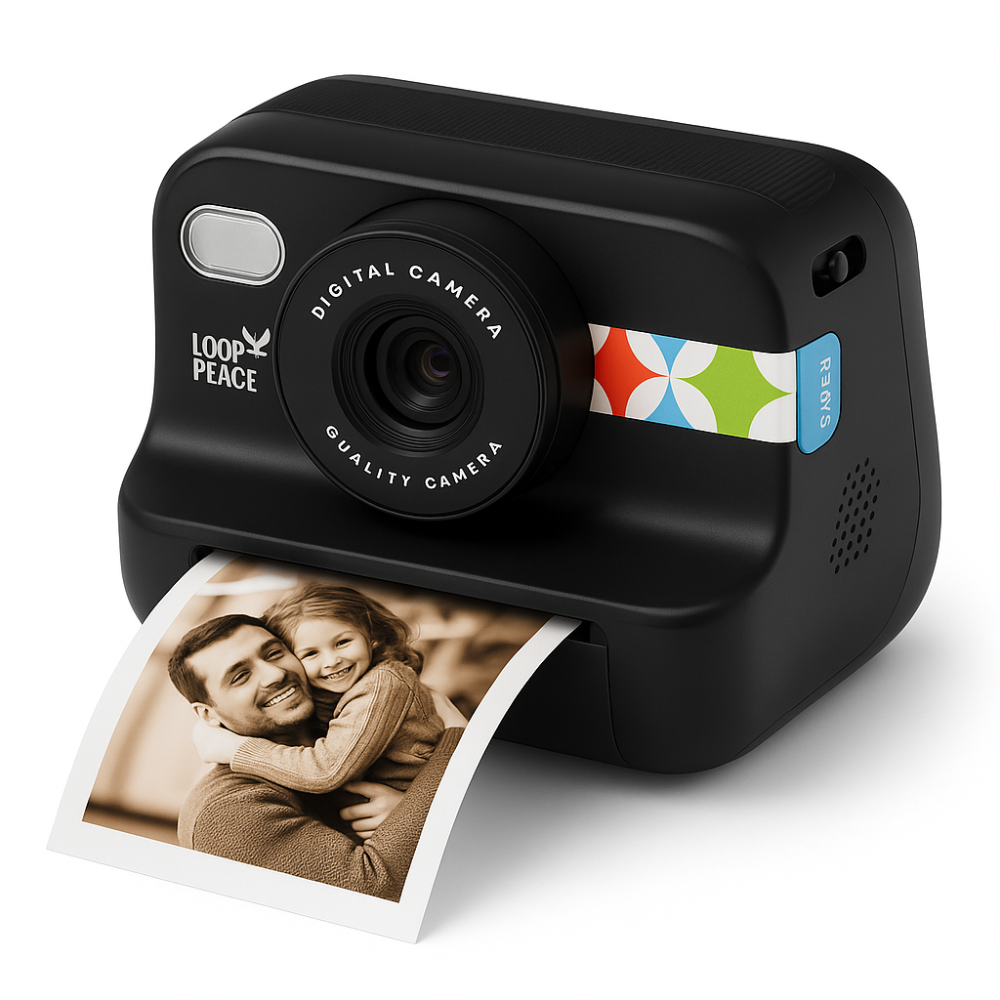 Дитяча камера з вбудованим принтером, Дитячий фотоапарат з миттєвим термодруком, Миттєвий друк знімків RM-34 Львів - фото 8