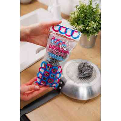 Скребок Добра Господарочка Спирально-металлические 3 шт. (4820086522199) Винница