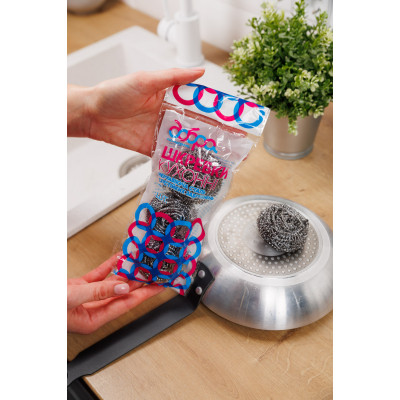 Скребок Добра Господарочка Спирально-металлические 3 шт. (4820086522199) Винница - изображение 2