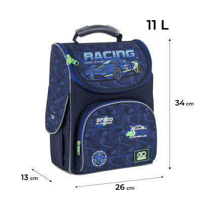 Портфель GoPack Education 5001S-6 Racing (GO25-5001S-6) Вінниця - фото 8