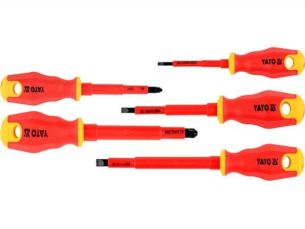 Набір діелектричних викруток YATO YT — 2827 5 шт. Коломия - фото 1