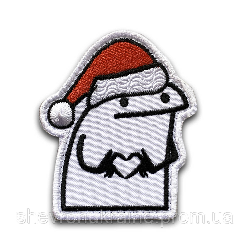 Шеврон Праздничный флорк (Форма контурная. На липучке) Размер 8x6.7см Киев - изображение 8