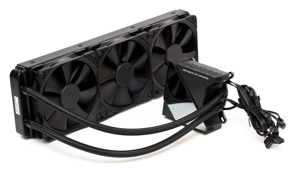Система водяного охолодження Asus ROG Ryujin 2x120 mm Aura OLED (90RC0030-M0UAY0) ( Чорний ) Харків - фото 16