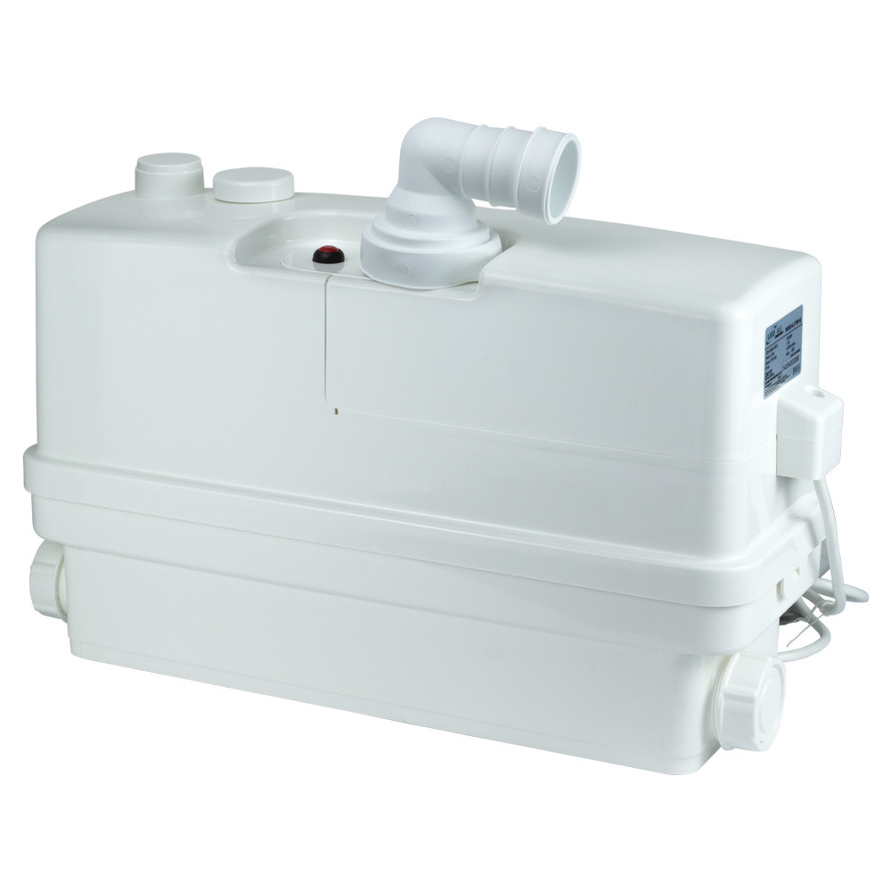 LEO Станция канализационная 0.6кВт Hmax 8.5м Qmax 110л/мин 3 входа + фронтальный вход 90мм LEO Киев - изображение 5