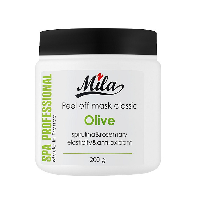Альгинатная маска против морщин Оливка Peel Off Mask Olive Mila Perfect 200 г Киев - изображение 1