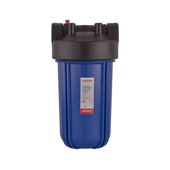 Колба фільтру для холодної води Koer KV-29-1 ВВ10 (колба, картридж PPR нитка) 8 атмосфер 1" (KR5447) Київ