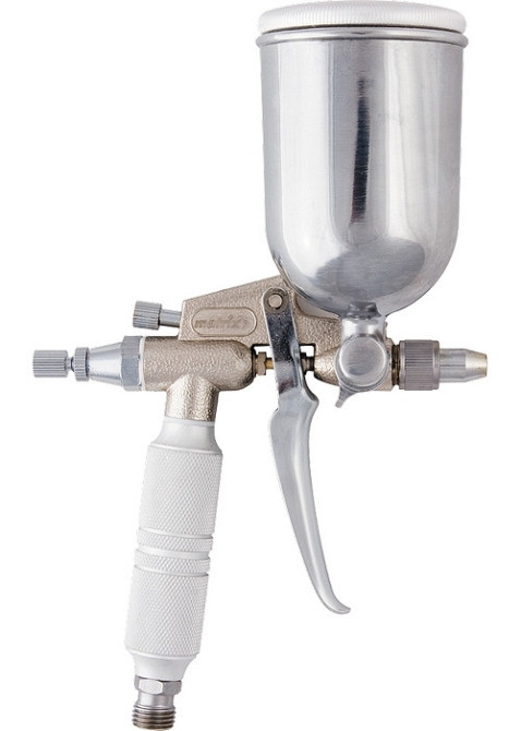Фарборозпилювач(фарбопульт) пневмат. для фінішних робіт з верхнім бачком V=0,1 л, діам. сопла 0,5 мм Полтава - фото 1