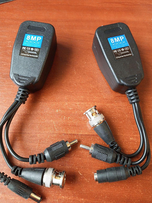 Передавач-приймач аудіо-відео сигналу + живлення, по кручений парі Полтава - фото 1