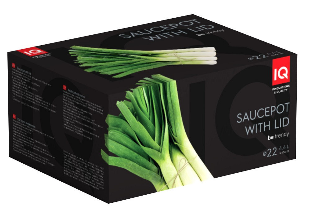 Каструля IQ Be Trendy (4.4 л) 22 см (6977599) Киев - изображение 7