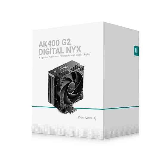 Кулер процесорний DeepCool AK400 G2 Digital NYX Black (R-AK400G2-BKNNMN-GJD-1) ( 23907 ) Харьков