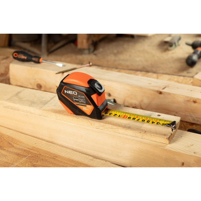 Рулетка Neo Tools 5мx19мм, з фіксатором змотування, магніт (67-232) Вінниця - фото 4