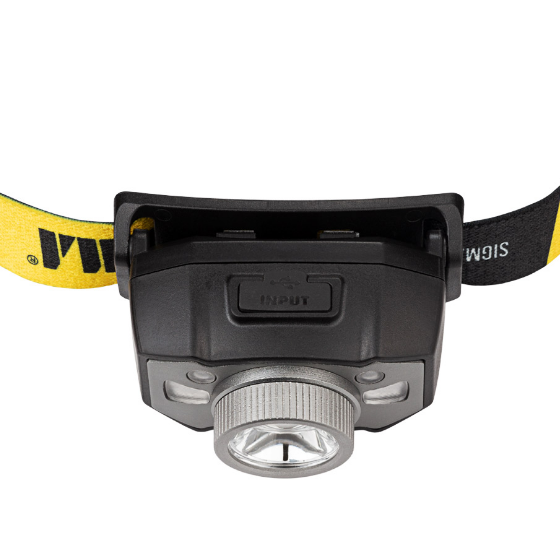 Ліхтарик LED налобний акумуляторний 300Lm 1200mAh з сенсором і фокусуванням SIGMA Житомир - изображение 4