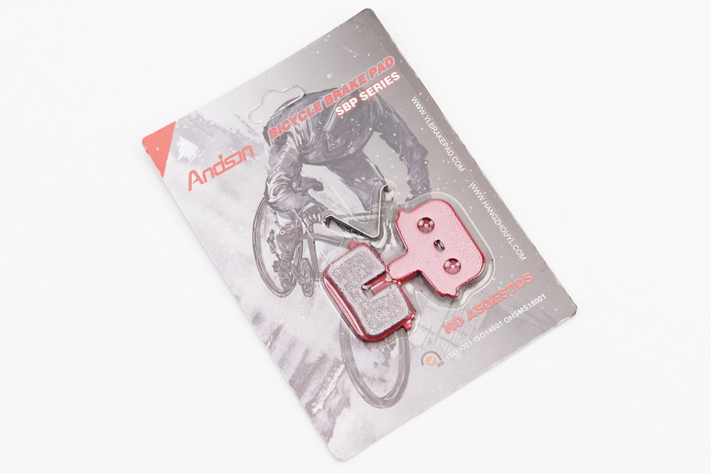 Гальмівні колодки Disk-brake (Kugoo G-Booster,M5,V1,G2 Pro, Bolids Boli-BB8), червоні YL-1059 Київ - фото 1