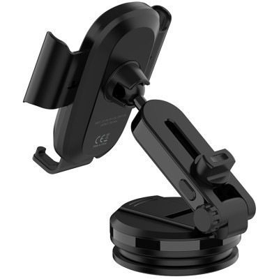 Універсальний автотримач ColorWay Dashboard Car Wireless Charger 15W Black (CW-CHAW037Q-BK) Вінниця - фото 10