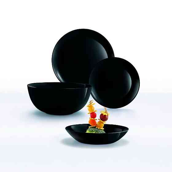 Тарелка десертная LUMINARC DIWALI BLACK (6425794) Киев