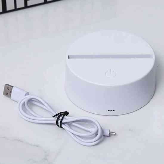 Ночник 3D зыбучие пески с Led подсветкой песок7 режимов Винница