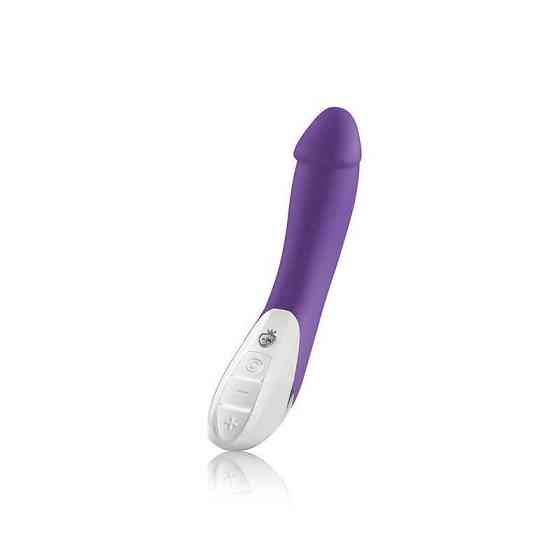 Потужний вібратор Mystim Terrific Truman Purple з двома моторами і вираженою головкою Sex Aura Київ