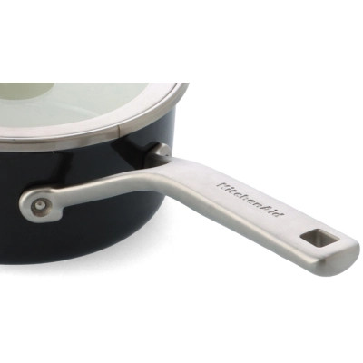 Ківш KitchenAid Steel Core, 20 см, 2,4 л, чорний (CC003288-001) Вінниця - фото 2