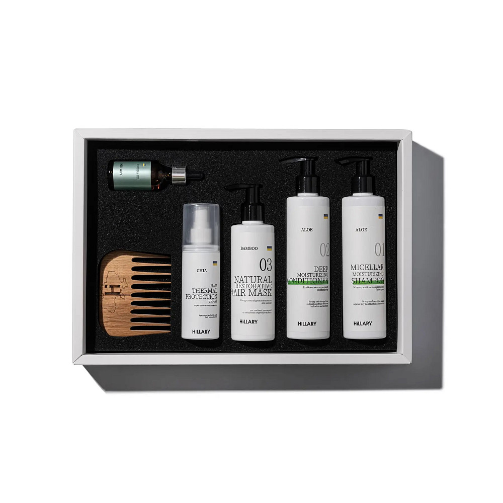 Набір комплексного догляду за сухим типом волосся Perfect Hair Aloe Hillary Київ - фото 2