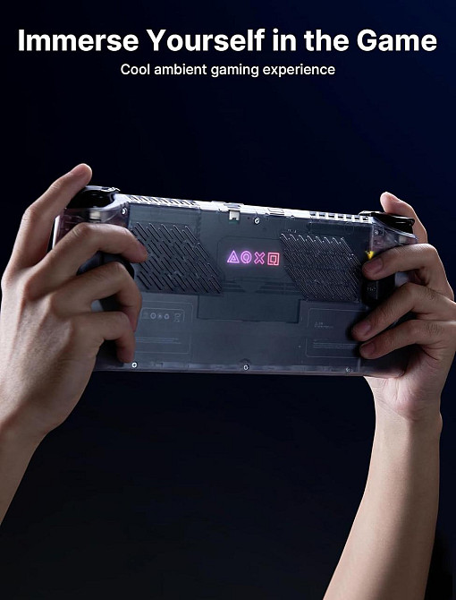 Прозрачная задняя панель JSAUX RGB для ASUS ROG Ally (2023), Clear Edition PC0110, аксессуары для корпуса сменный чехол Киев - изображение 7