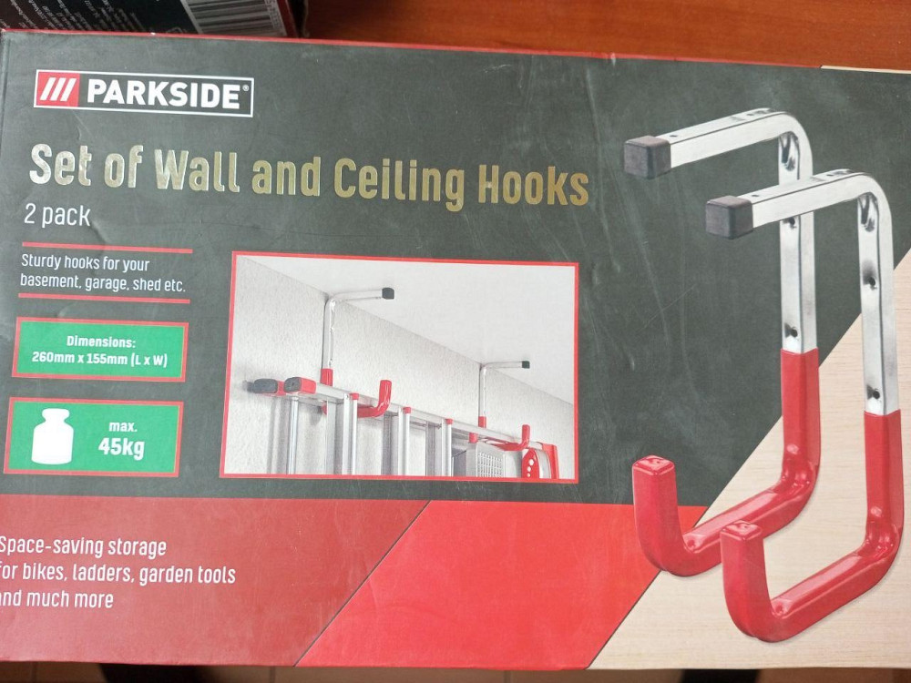 Гальмівні гаки 2 шт. комбінований Parkside Полтава - фото 1