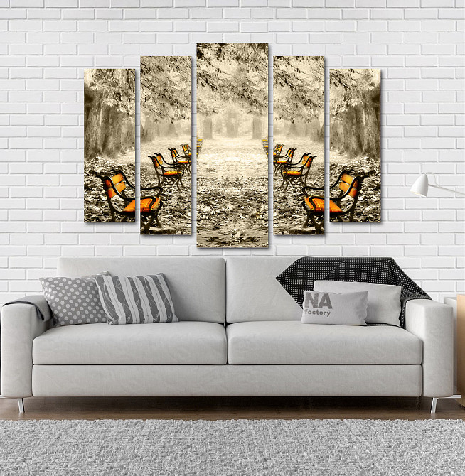 Модульная картина Осень Парк Art-98_5 Київ - фото 2