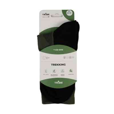 Носки Tribe Trekking black 41-43 (T-KB-0010-black-41-43) Винница