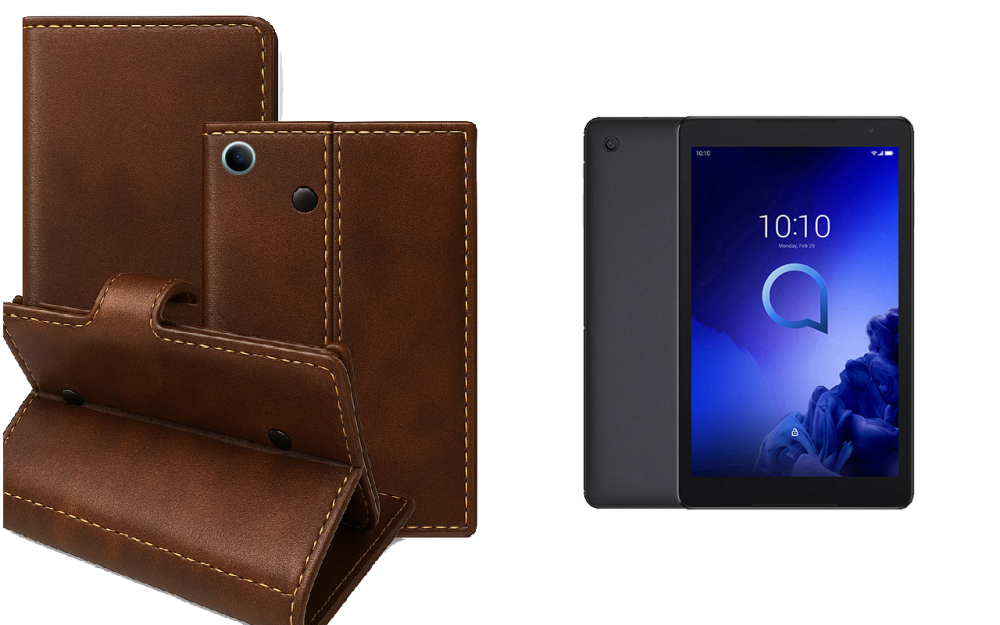 Книжка-трансформер для планшета Alcatel 3T 8.0 2020 (9032X), колір Black Buno-Red Київ - фото 1