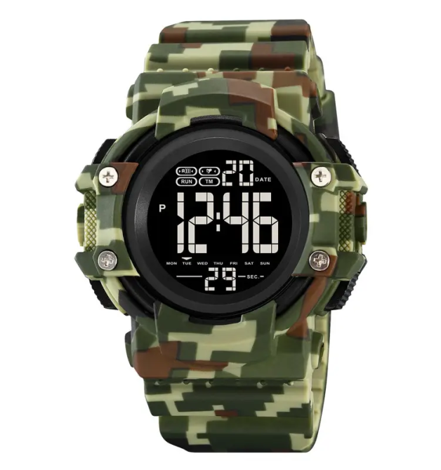 Часы мужские спортивные наручные Skmei 2195 (Камуфляж) Винница - изображение 2