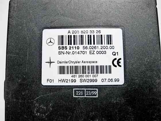 Mercedes-Benz  A2038203326 Блок керування голосом E-Class W210 C-Class W203 CLK C209 S-Class W220 Одеса