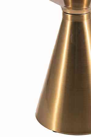 Журнальний столик ARIES білий/золото д.50 Киев