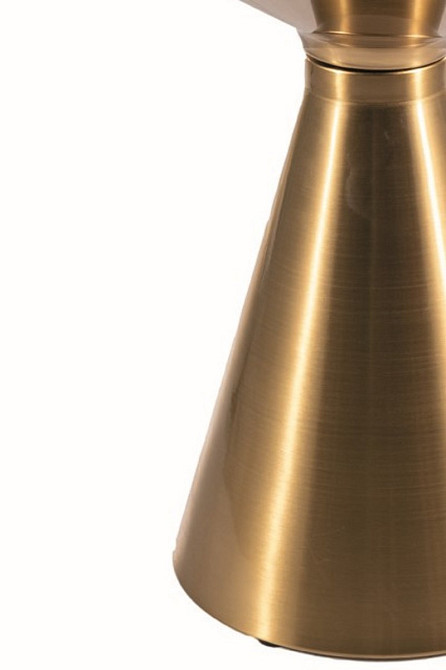 Журнальний столик ARIES білий/золото д.50 Киев - изображение 3