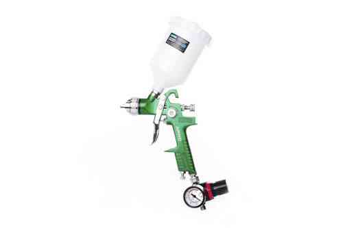 Краскораспилювач APRO HVLP Ø1,4 мм з пластиковим баком 600 мл та редуктором – якісне фарбування, економія матеріалів Харків