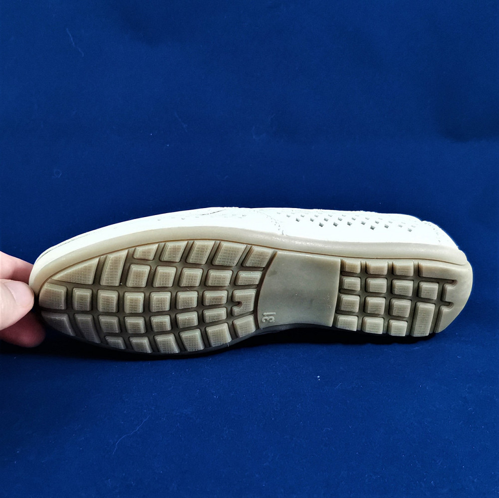 Мокасины Летние Мальчик Кроссовки Подросток Сеточка Бежевые Кожаные Туфли (размеры: 32,34) - 0-1 Днепр - изображение 7