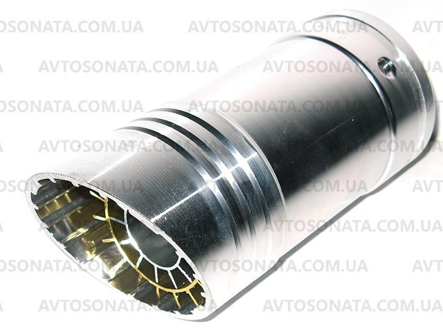 Насадка на глушитель 3002 d-62мм алюминий Винница - изображение 2