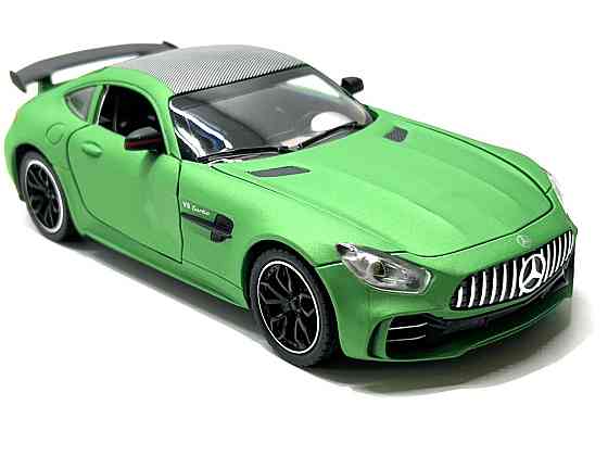 Машина Автосвіт Mercedes SL-class інерційна відчиняються двері капот багажник 20см Зелена (AP-1840) Чернігів