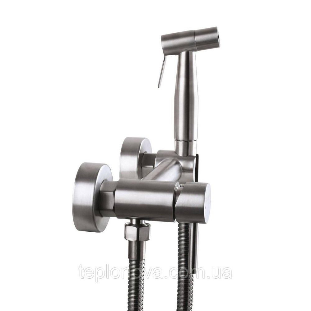 Змішувач гігієнічний Globus Lux ALPEN SBT-6SS-106MIX Чернівці - фото 3