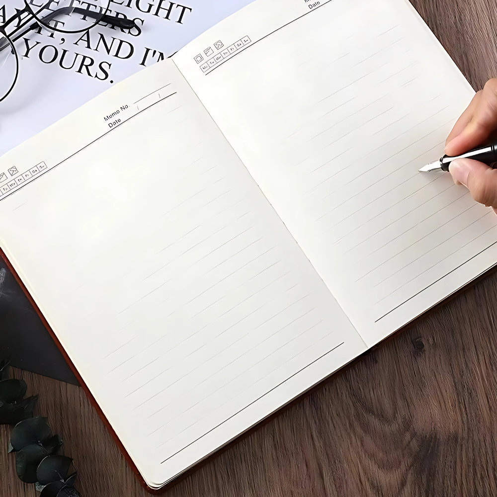 Ежедневник,планер блокнот с ручкой, 100 листов, формат А5,записная книжка,планер в мягкой обложке,коричневый Каменец-Подольский - изображение 9